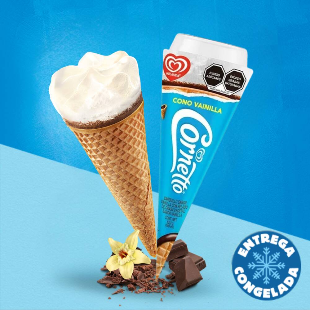 Cornetto Vainilla (2 Pzas)