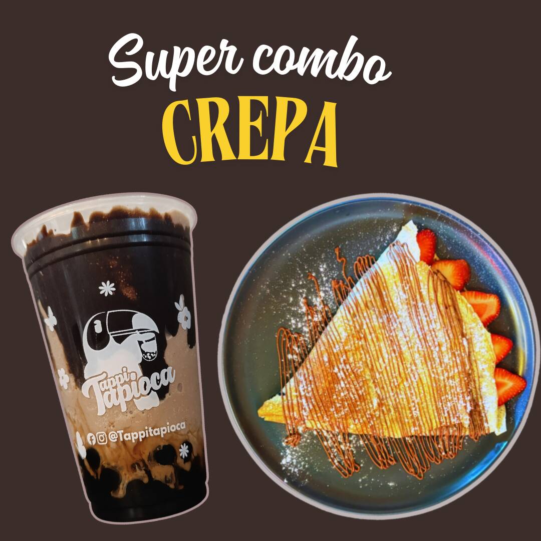 COMBO CAFÉ Y CREPA