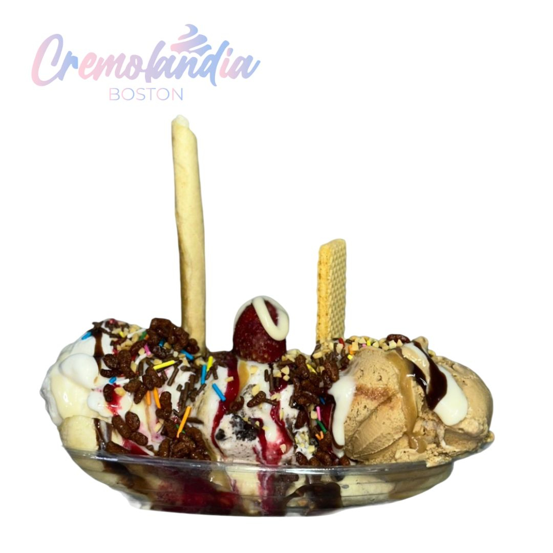 Banana Split Sencilla