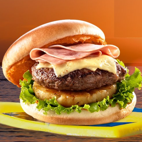 Hamburguesa Doble Filo Extra Amarilla