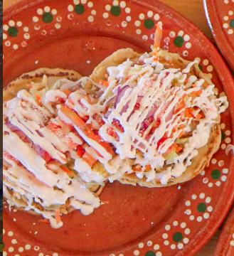 Gordita papa y pollo