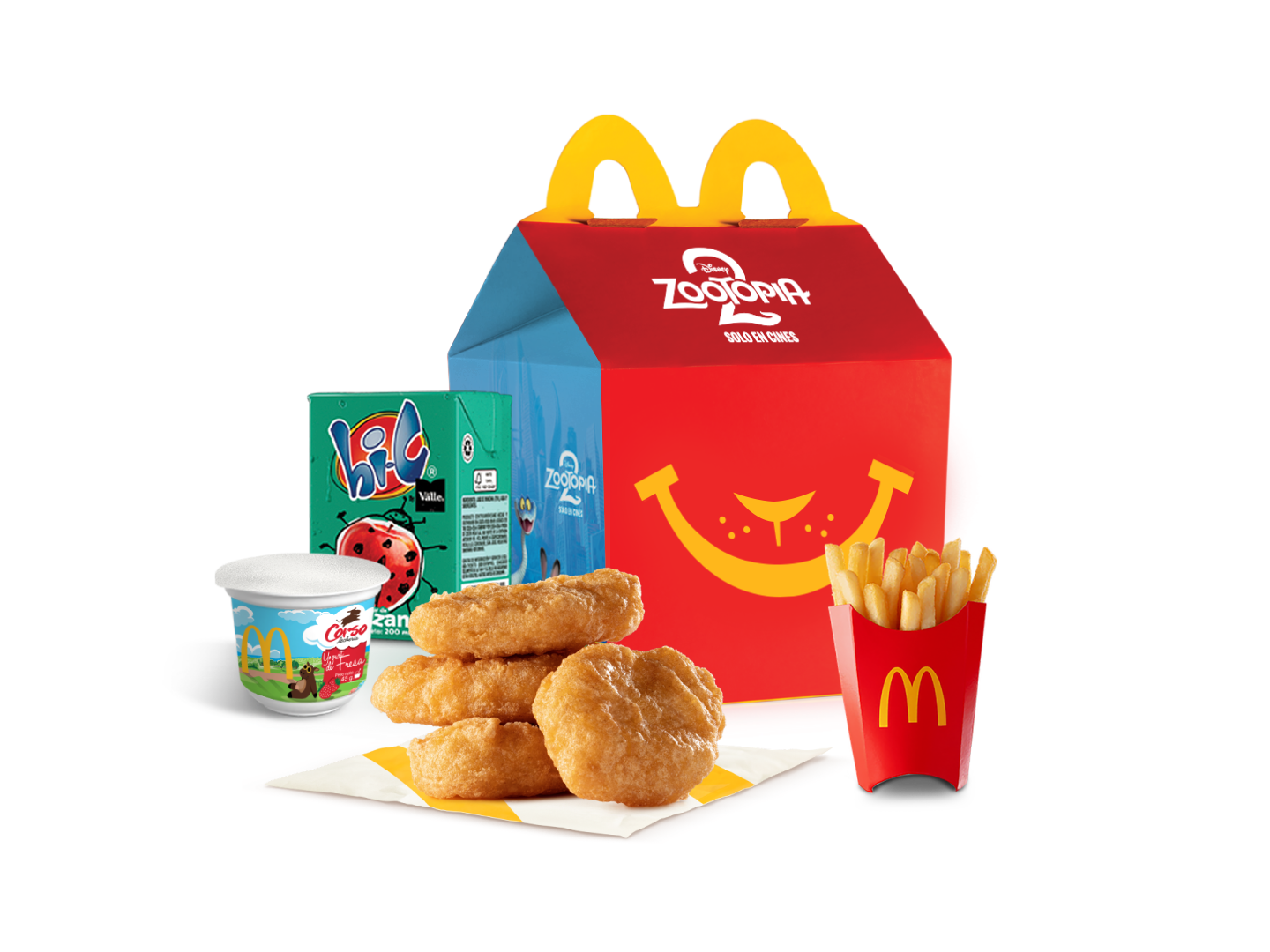 Cajita Feliz® 4 Chicken McNuggets®