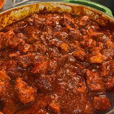 Platillo Asado de Puerco Rojo