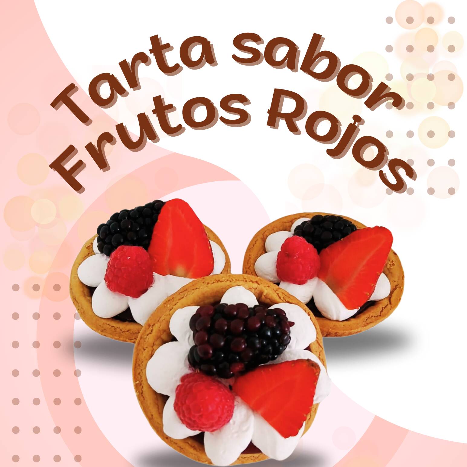 Tarta Sabor Frutos Rojos