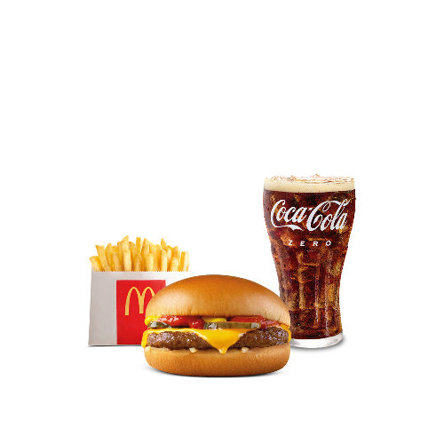 McCombo Pequeño Hamburguesa con Queso