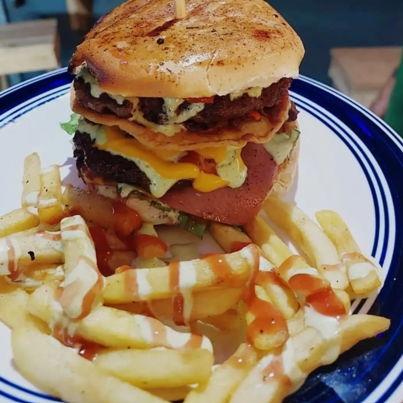 Hamburguesa de la Casa