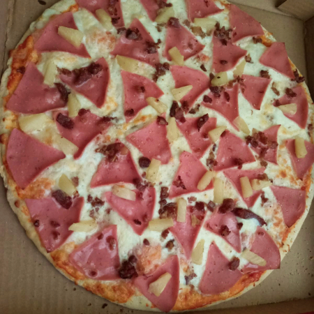 Pizza M Hawaiana ( 8 Rebanadas )