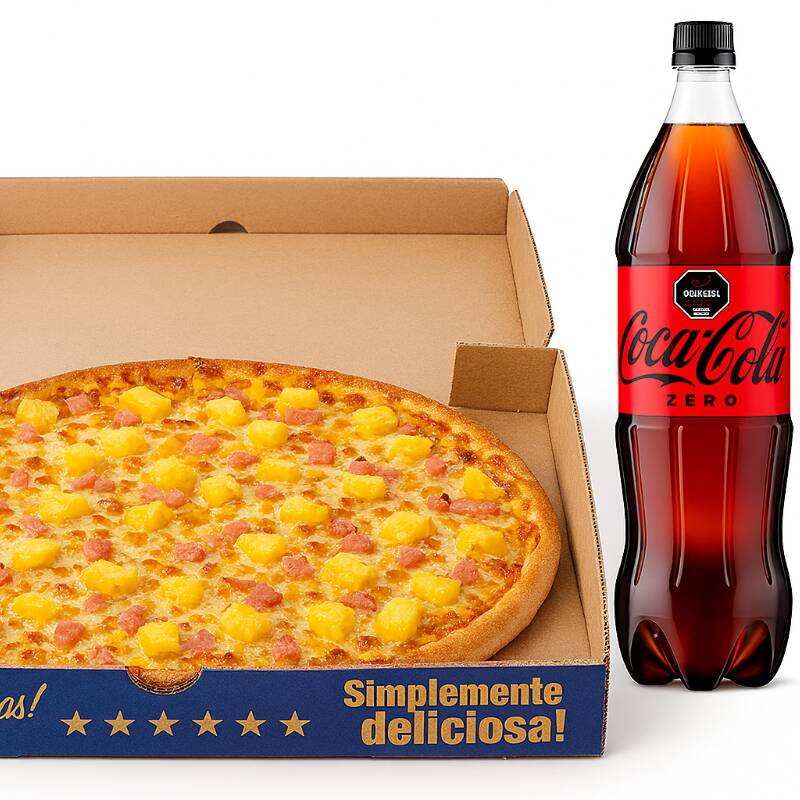 Combo Pizza Mediana + Gaseosa 1.5 Lts