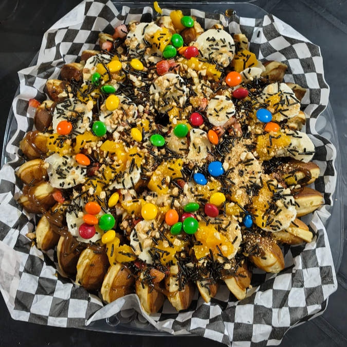 Mini Hotcakes Charola de 50 Pz