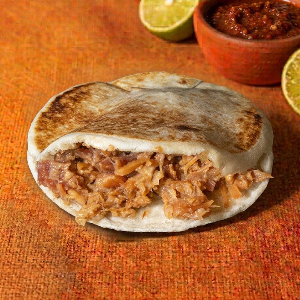 Gordita Chicharrón Prensado