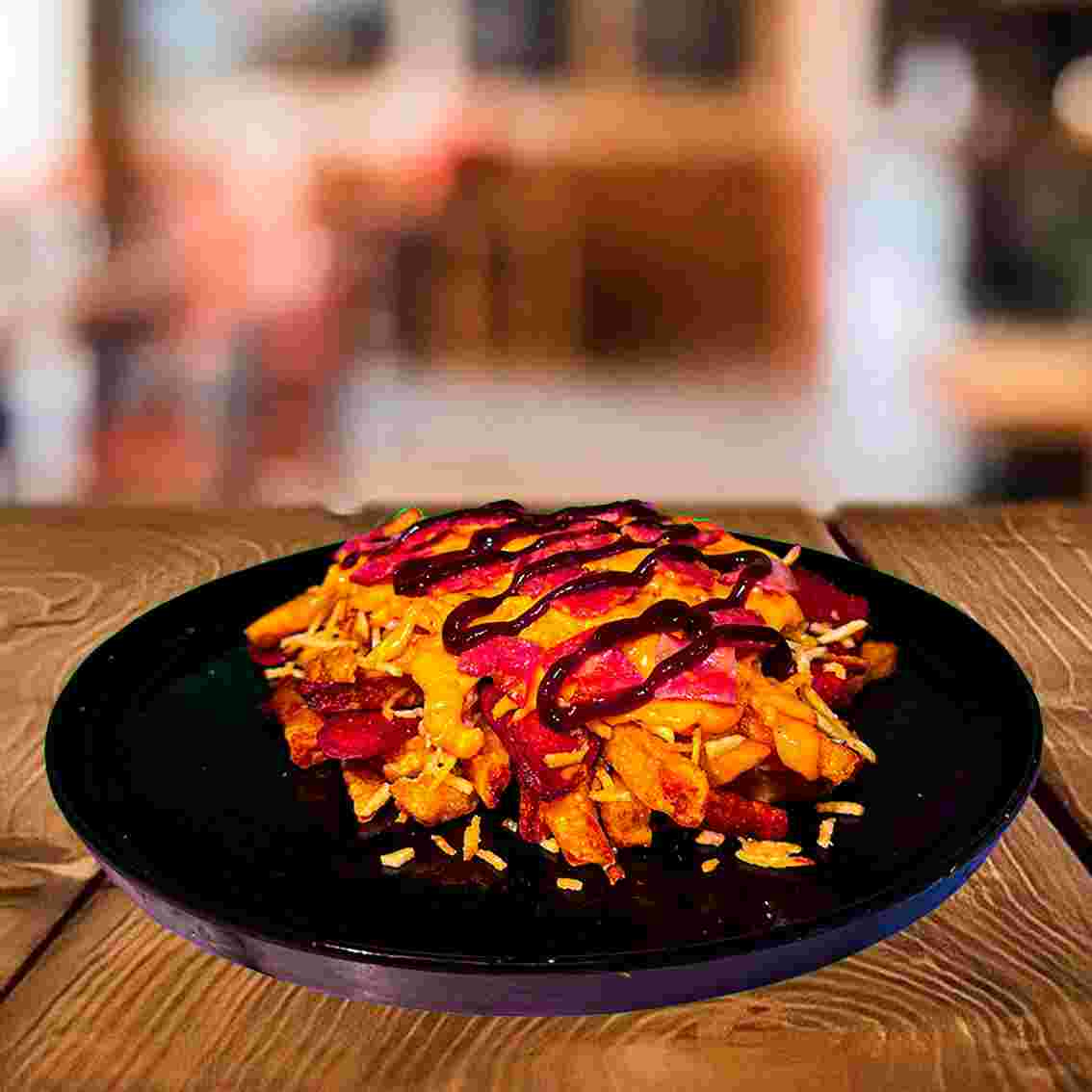 Salchipapa Americana