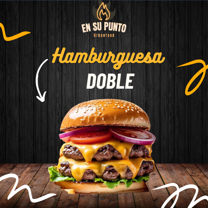 Hamburguesa Doble