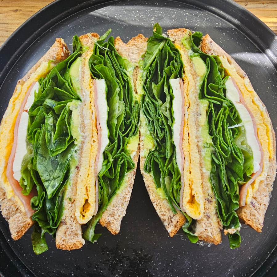 Club Sandwich de Omelette