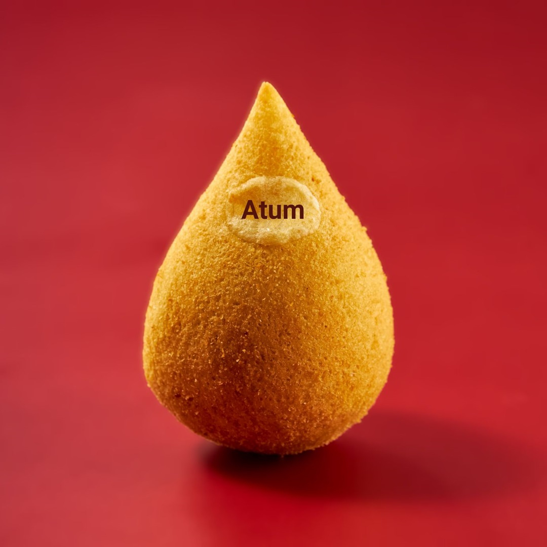 Deliciosa Coxinha de Atum com Catupiry Com Massa de Batata Artesanal Crocante por Fora e Macia por Dentro.