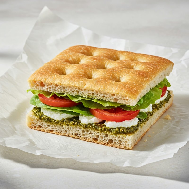 Sándwich Caprese