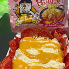Buldak con Elote