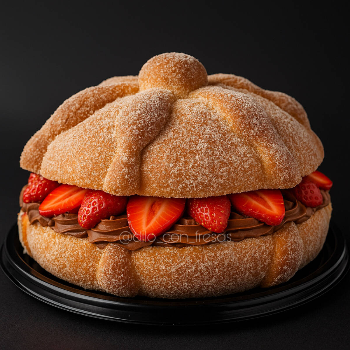 Pan de muerto mini relleno