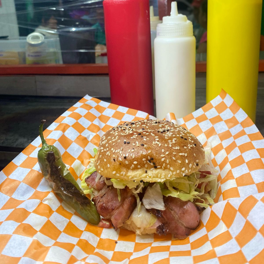 Hamburguesa Tocino