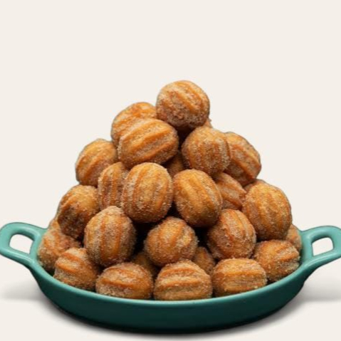 Deliciosos mini churros de doce de leite. *Imagem meramente ilustrativa. Serve 2 pessoas (300g)