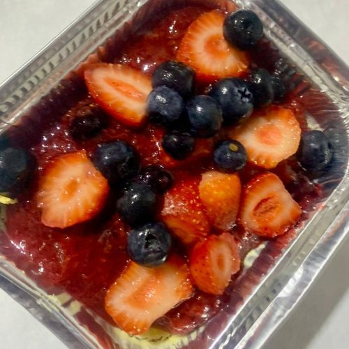 Cheescake de Frutos Rojos Ny Horneado