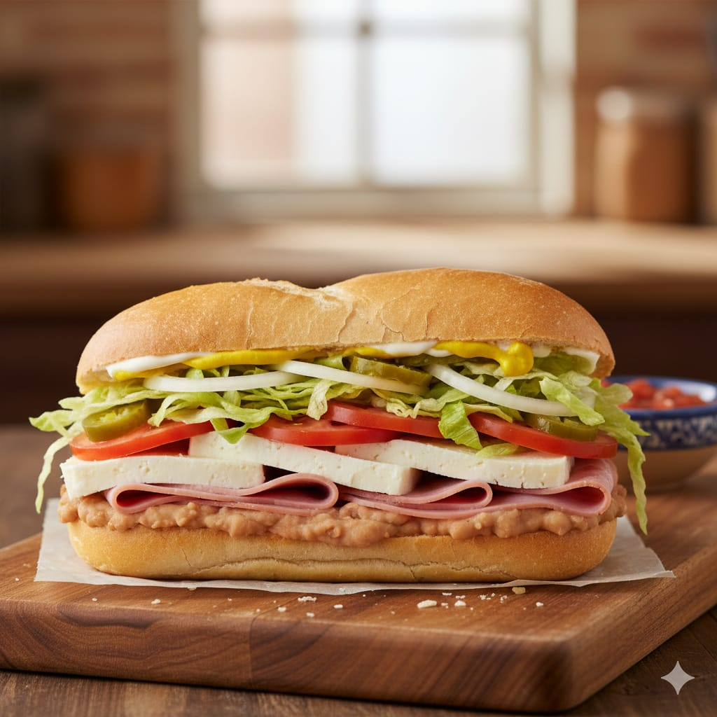 Torta de Jamon y Queso