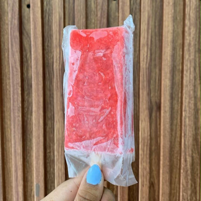 Paleta de Fresa de Agua