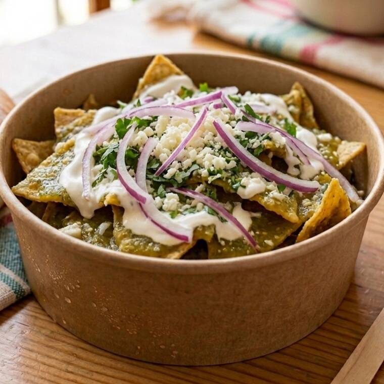 Orden de Chilaquiles Sencillos