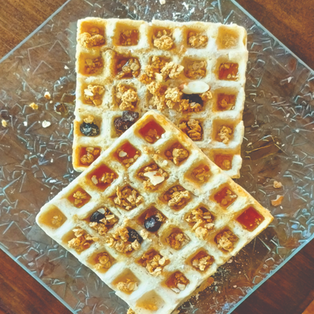Waffle de Avena