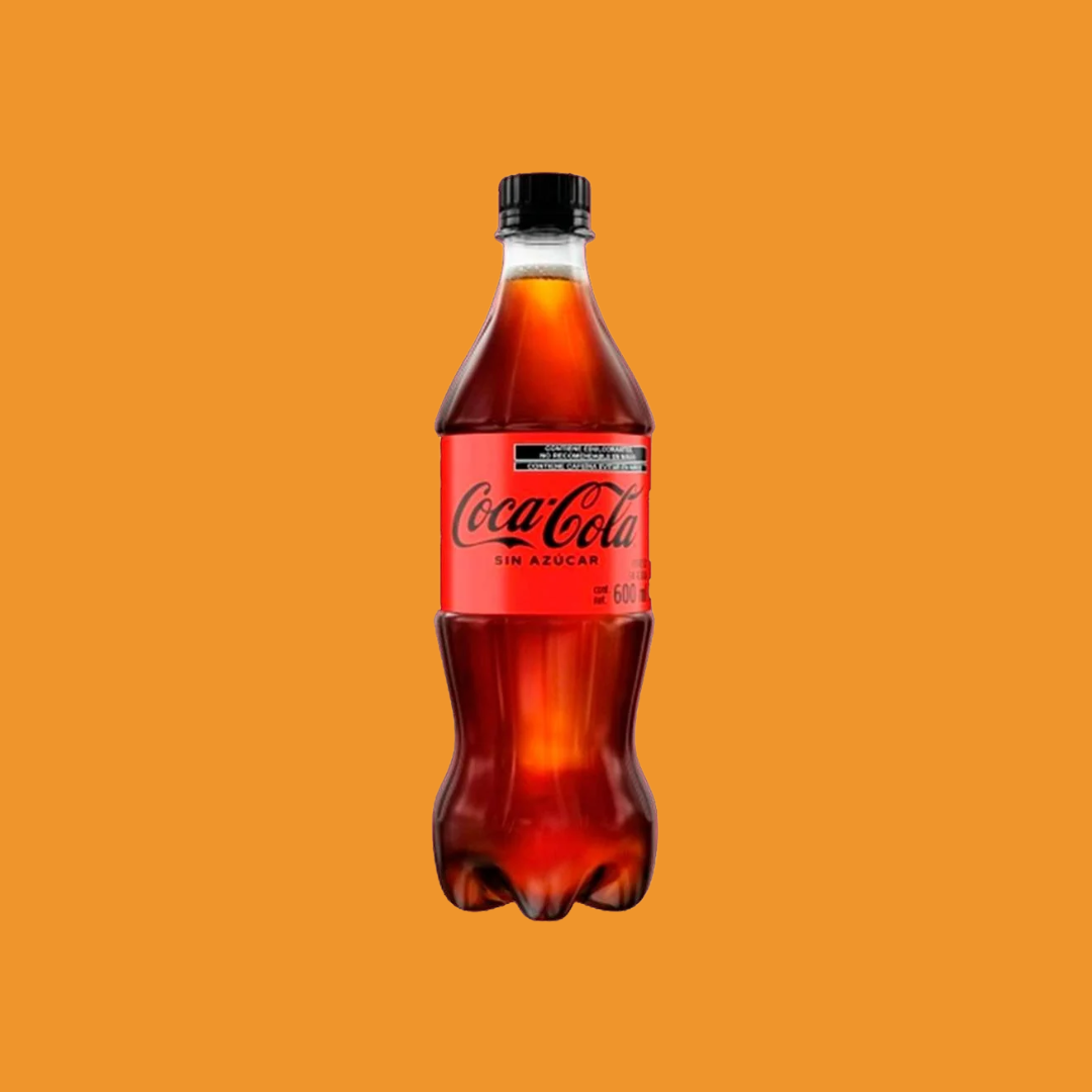 Coca Cola Sin Azúcar 600 ml