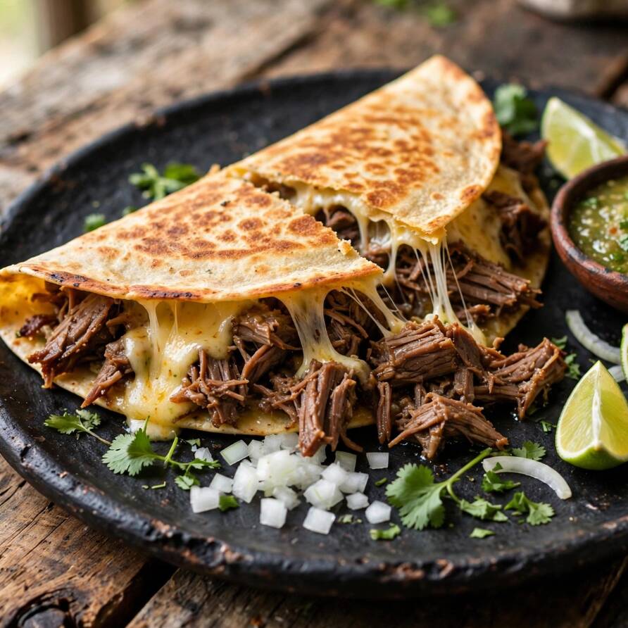 Quesadilla de Barbacoa