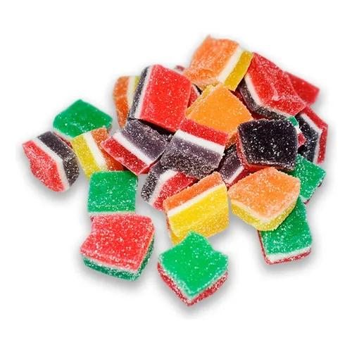 GOMITAS DE CUADRO TRICOLOR