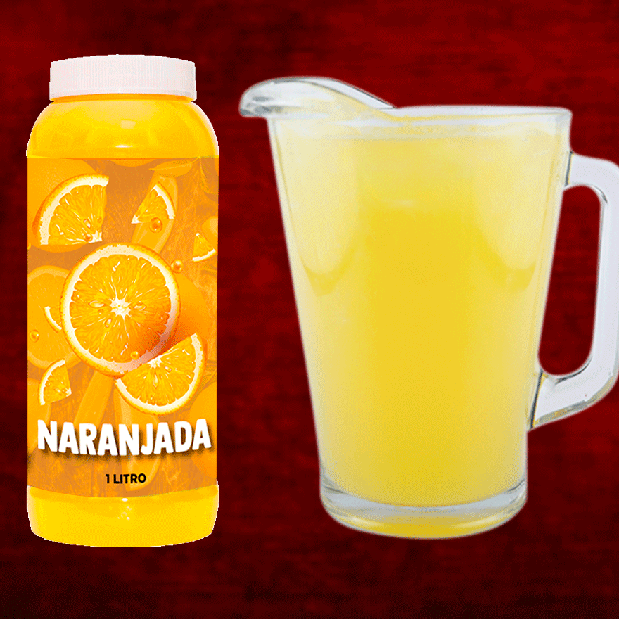 Jarra Naranjada Natural o Mineral