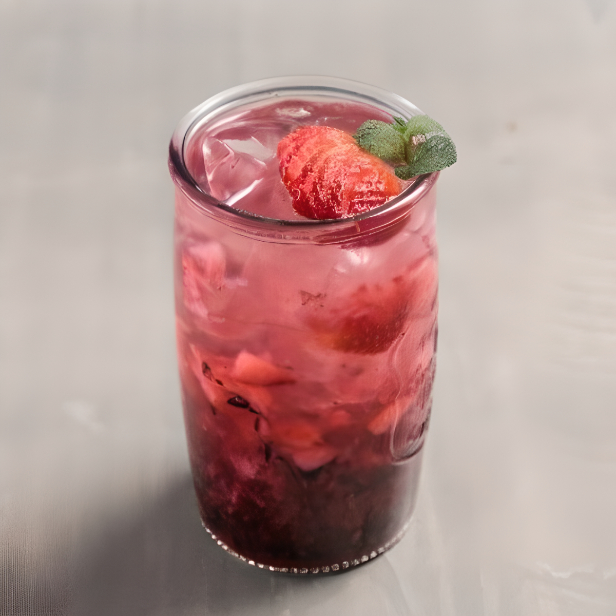Agua de Frutos Rojos