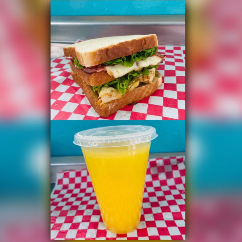 Combo Jugo mas Super Sándwich Supremo
