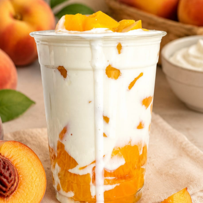Duraznos Con Crema Medianos 16oz