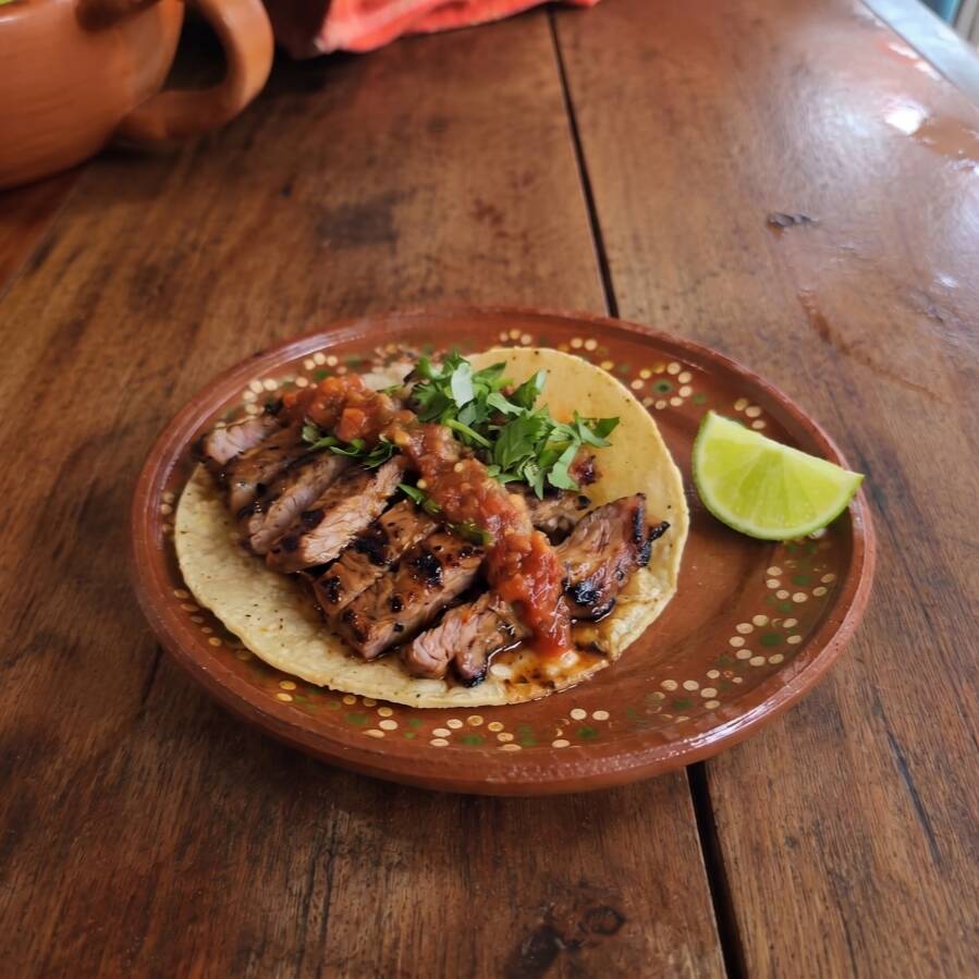 Taco Arrachera de Cerdo