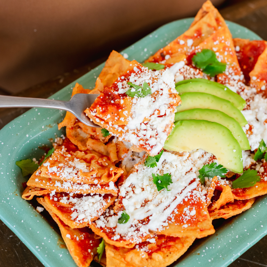 Chilaquiles Rojos
