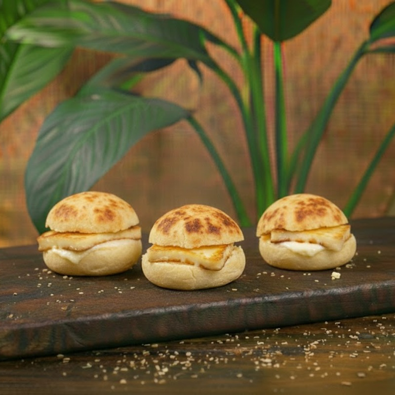 Pão de batata ou pão de leite - o q estiver disponível na padaria