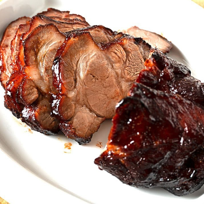 Cerdo Oriental a la BBQ