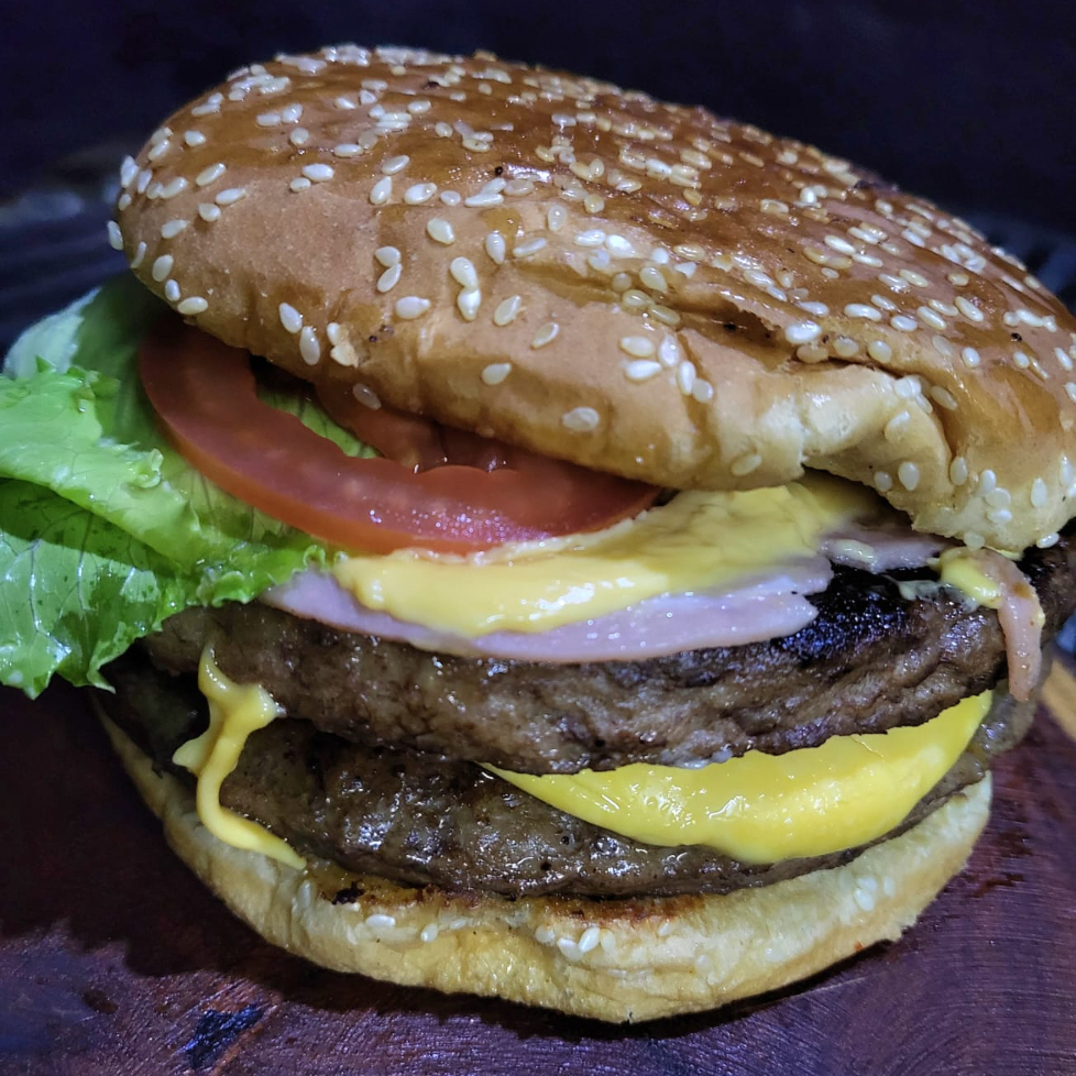 Hamburguesa Doble y Guacamole