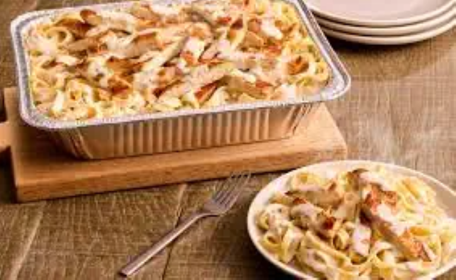 Fettuccine Alfredo c/Pollo | 4px
