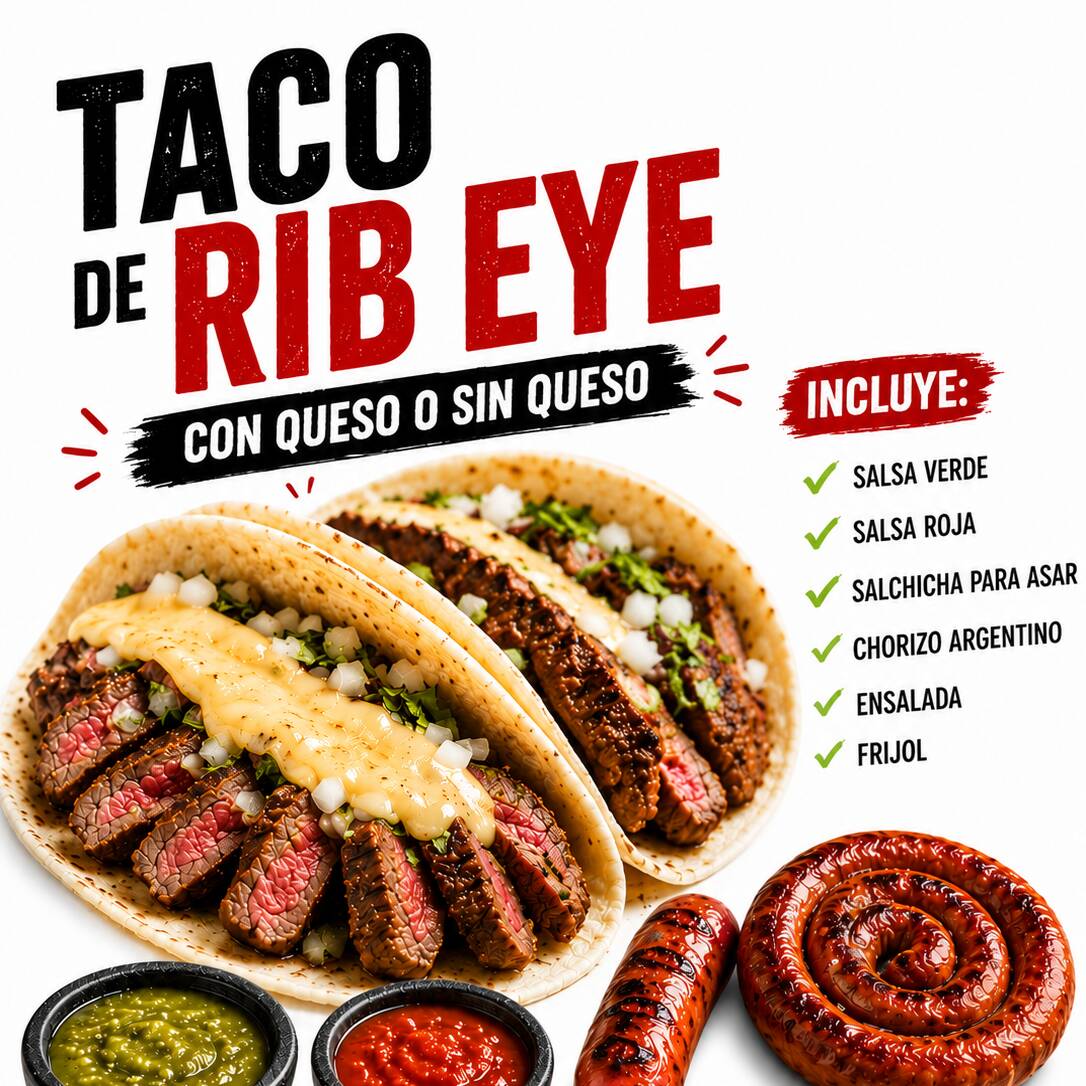 Taco de Rib Eye
