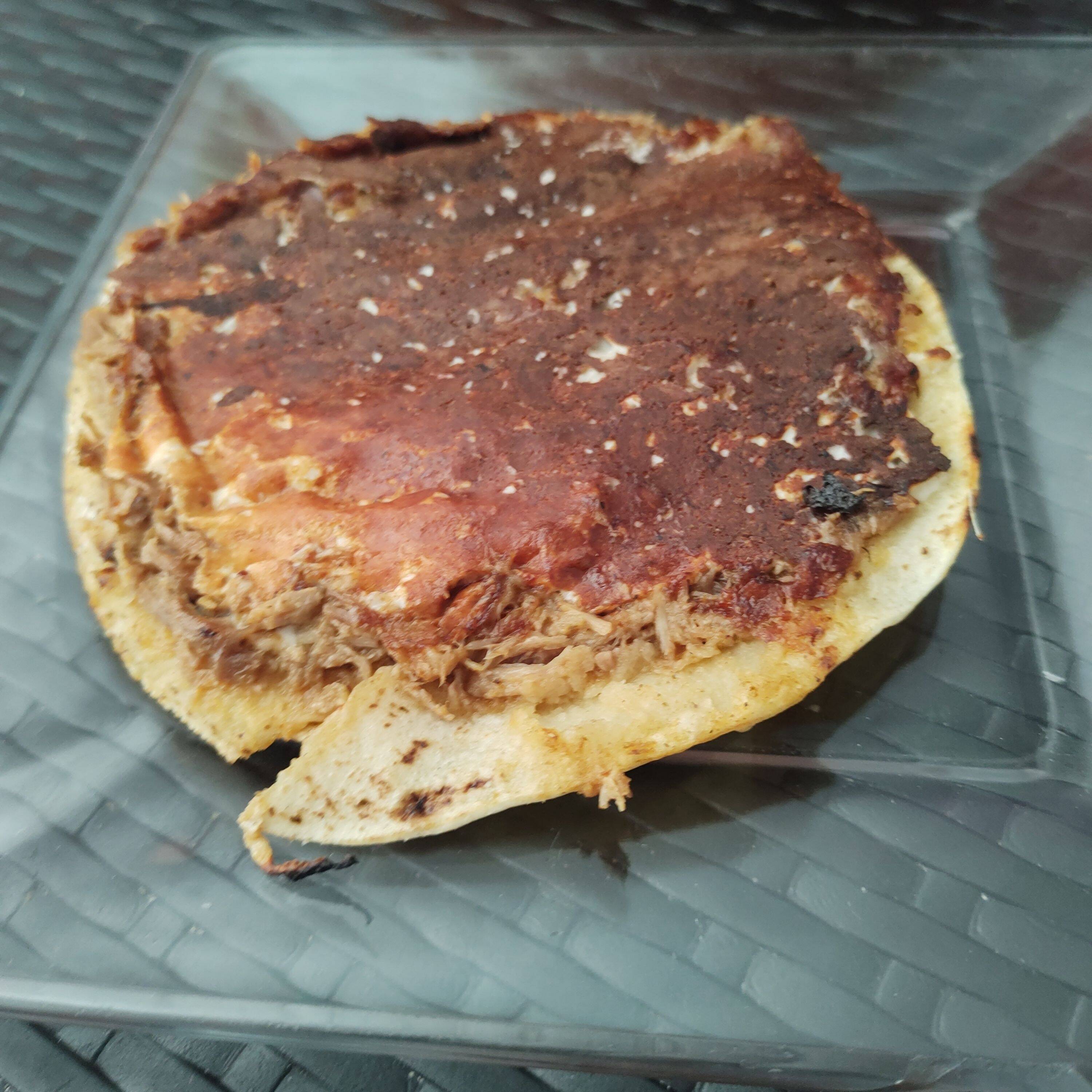 Tacos volteado