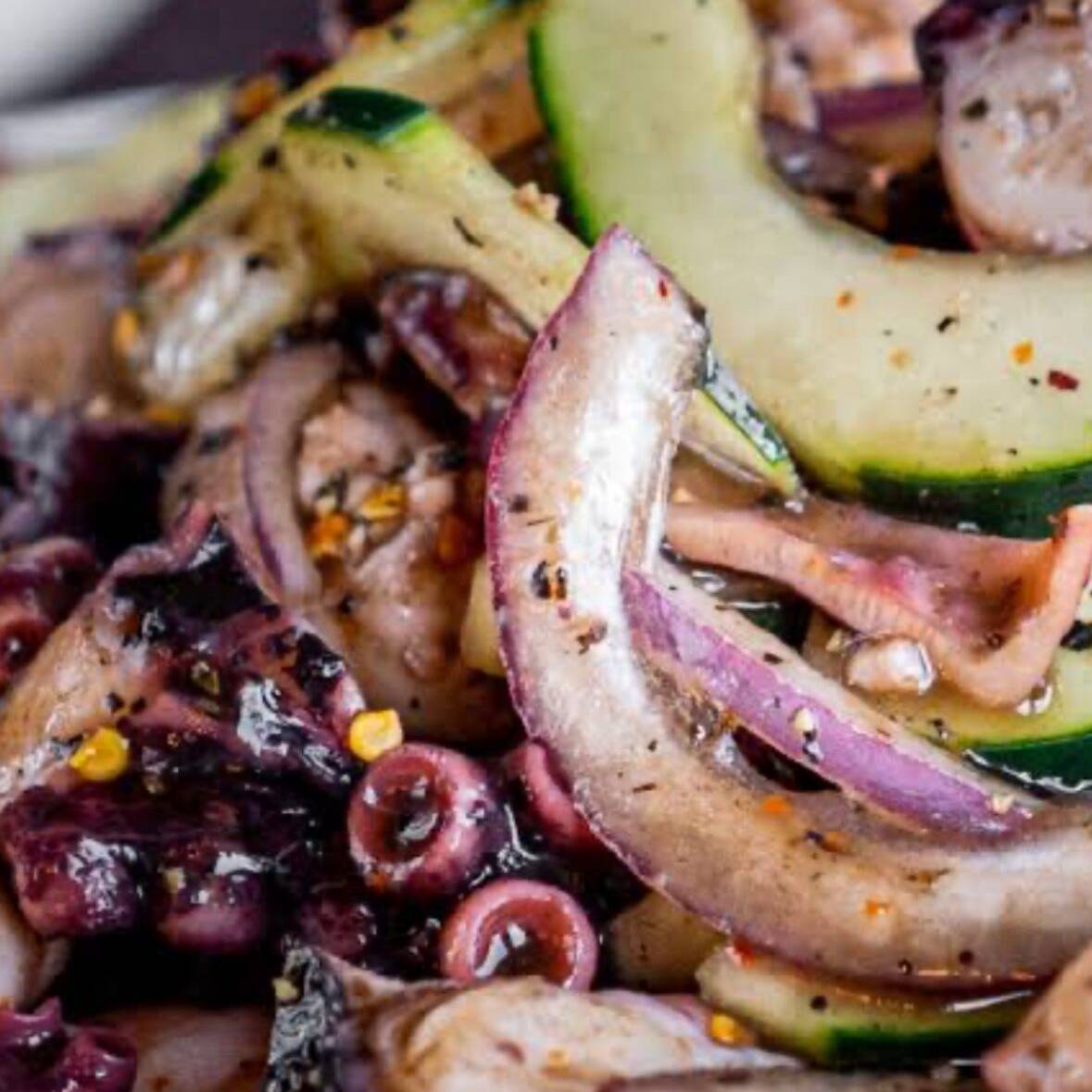 Aguachile de Pulpo