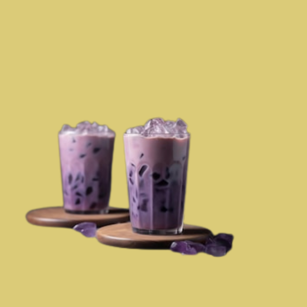 Iced Taro Latte 12 oz