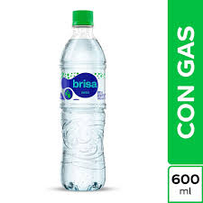 Agua con gas 600ml