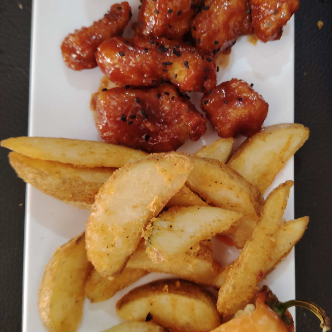 Bonless con Papas