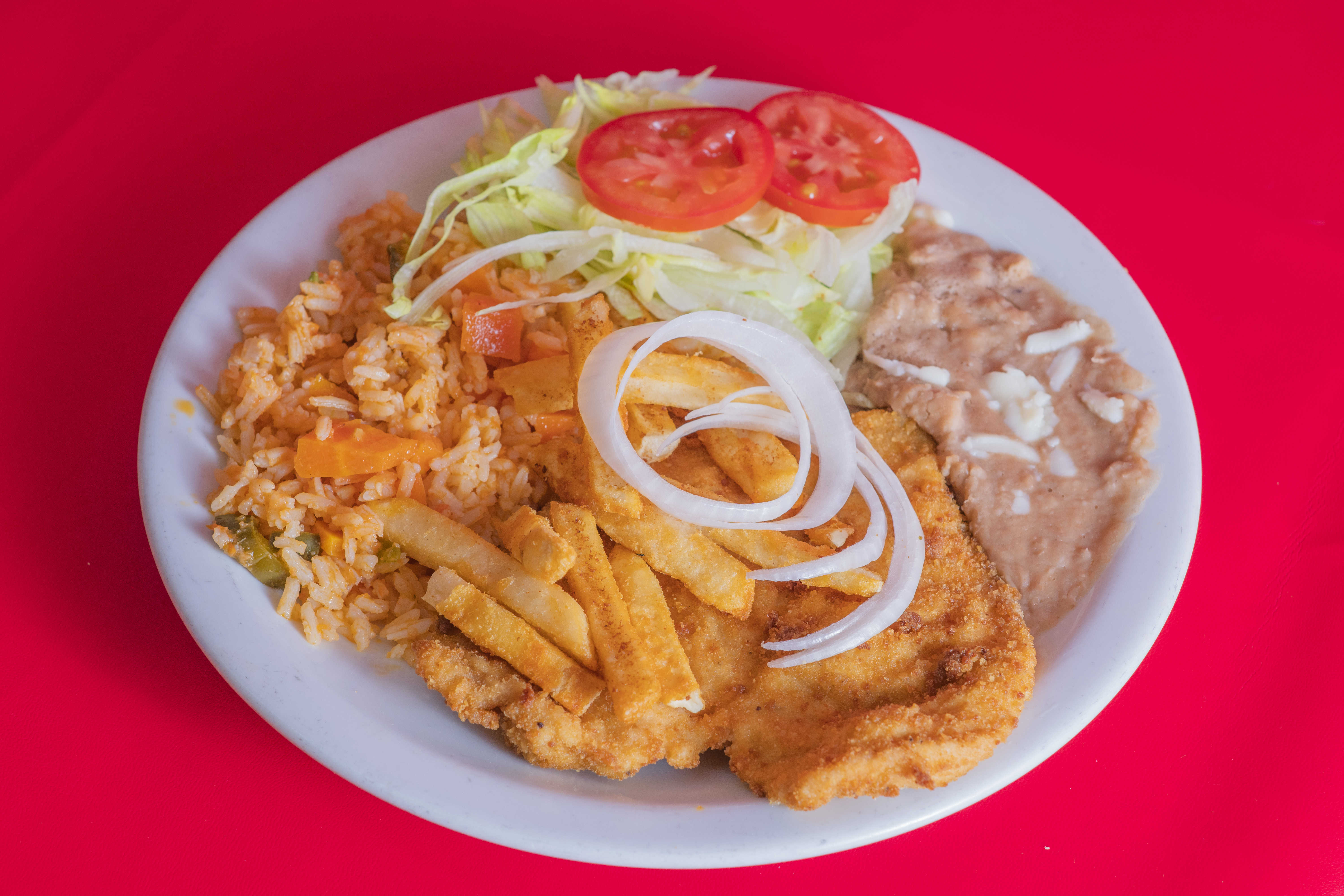 Milanesa de Pollo*1 + Verduras con Mantequilla*1