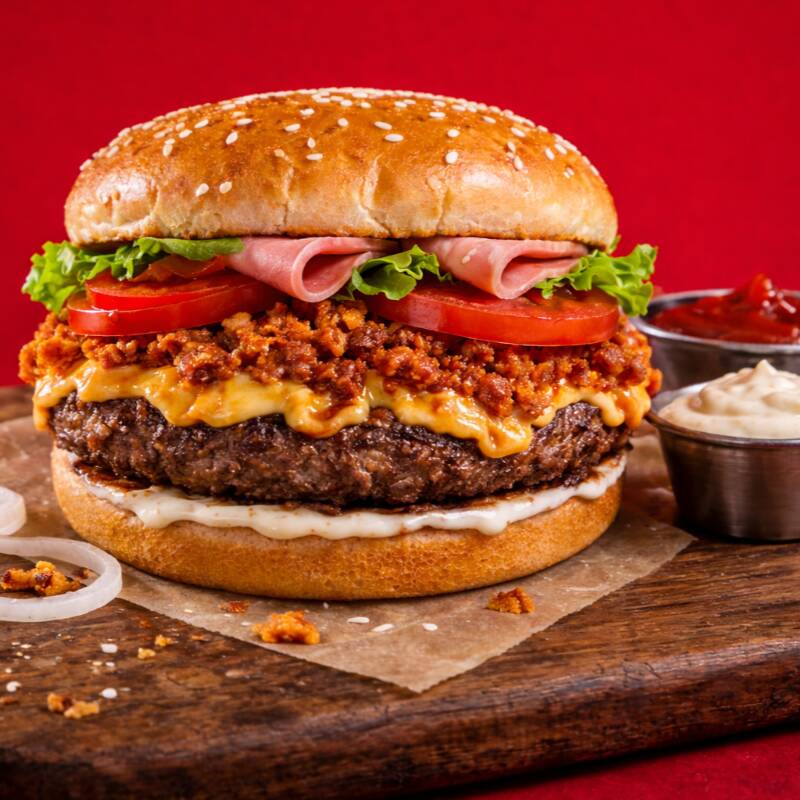HAMBURGUESA CHORIQUESO