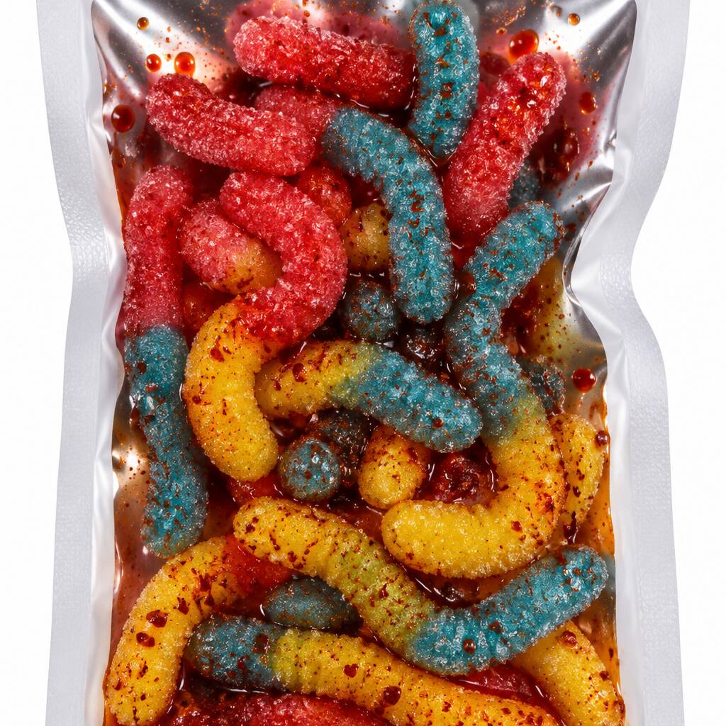 Gusanitos Enchilados